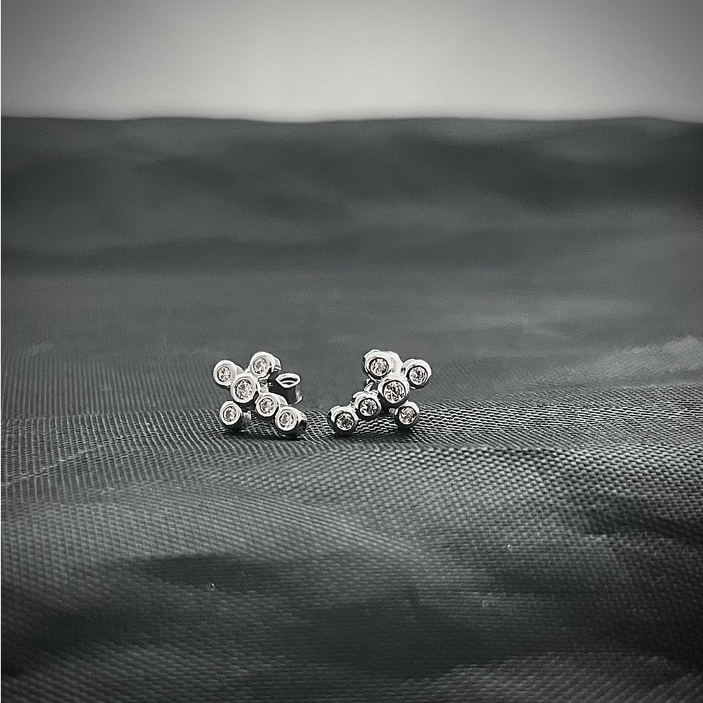 Cross earrings
